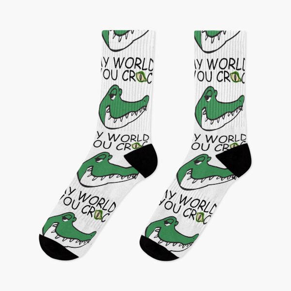 Item preview, YOU CROC MY WORLD designed and sold by DomGDesign.