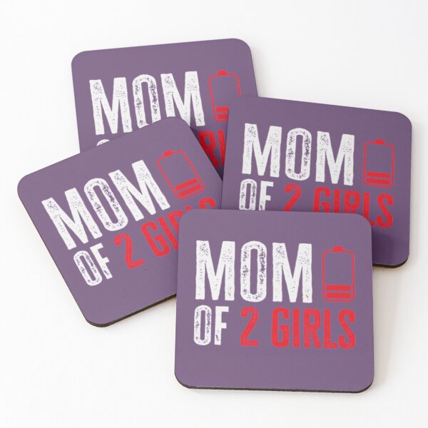 Item preview, Mom Of 2 Girls designed and sold by HighTidez.