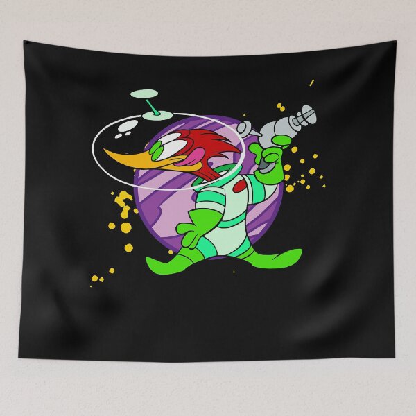 Item preview, Woodpecker With Laser Gun designed and sold by HamiltonJenifer.