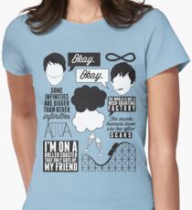 The Fault In Our Stars Collage Women's Fitted T-Shirt