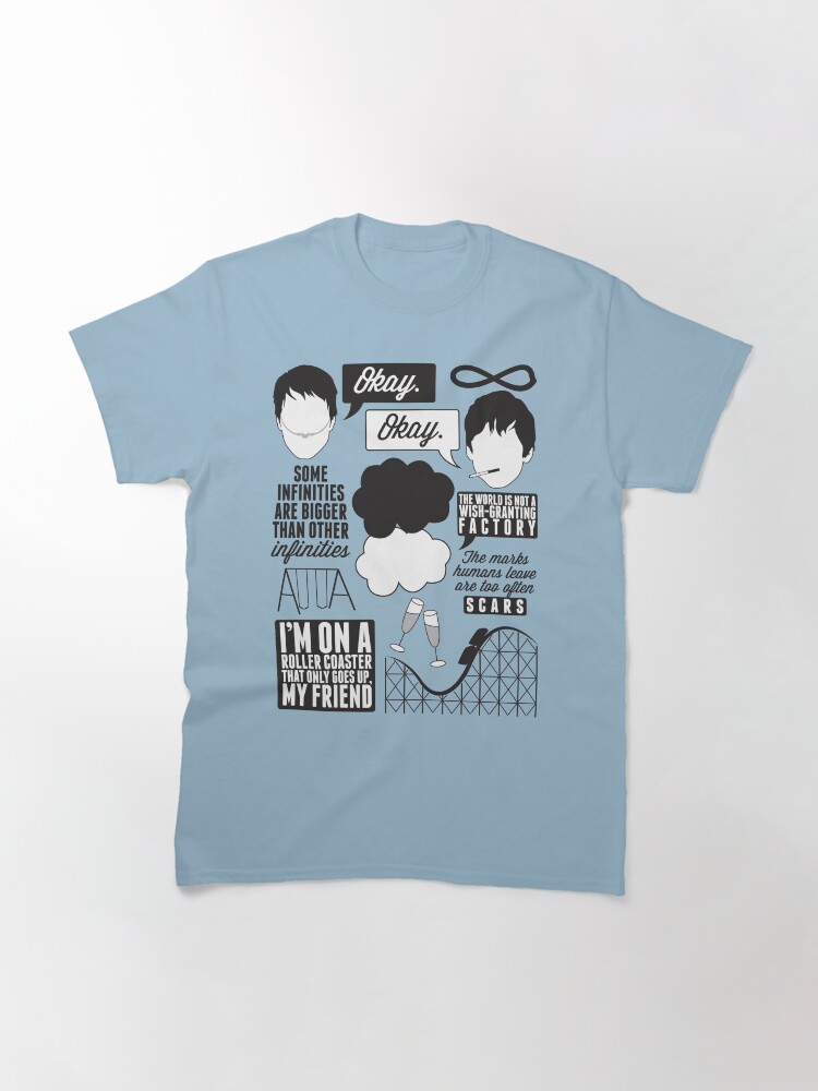 Alternate view of The Fault In Our Stars Collage Classic T-Shirt