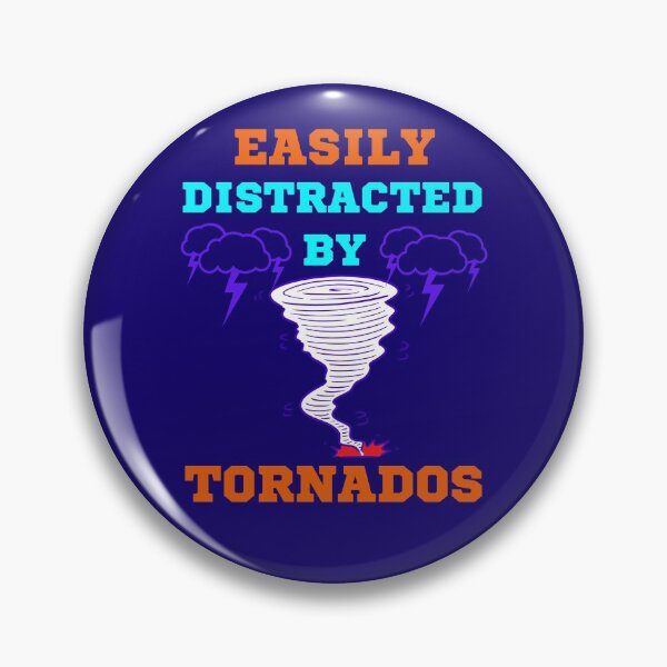 Item preview, Easily Distracted By Tornados   designed and sold by WoodburyLake.
