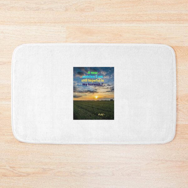 Item preview, A new sunrise; I am still hopeful in my harvest ..! designed and sold by pirikiti64-.