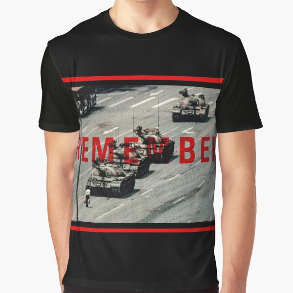 Item preview, Remember Tiananmen Square (Tank Man) designed and sold by TonyAra.