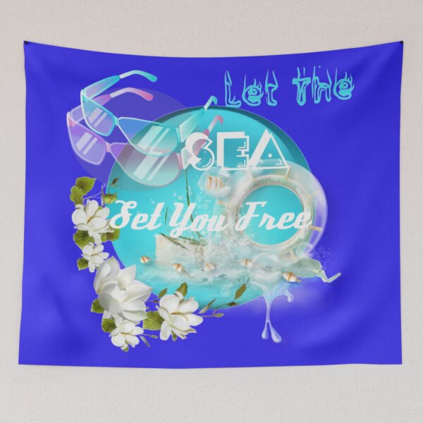 Item preview, Let The Sea Set You Free designed and sold by BLISS-SV.