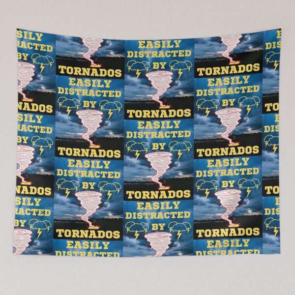 Item preview, Easily Distracted By Tornados   designed and sold by WoodburyLake.