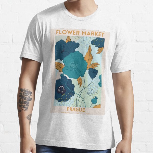 "Flower Market" T-shirt for Sale by millamix | Redbubble | flower