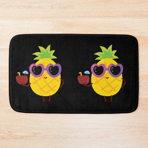 Item preview, Cute Funny Summer Pineapple With Sunglass designed and sold by BeyoBug.