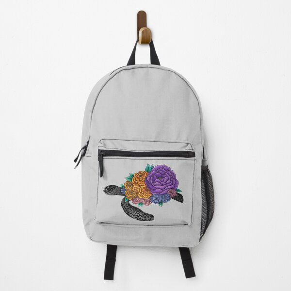 Item preview, Floral Turtle designed and sold by Melville-Magic.