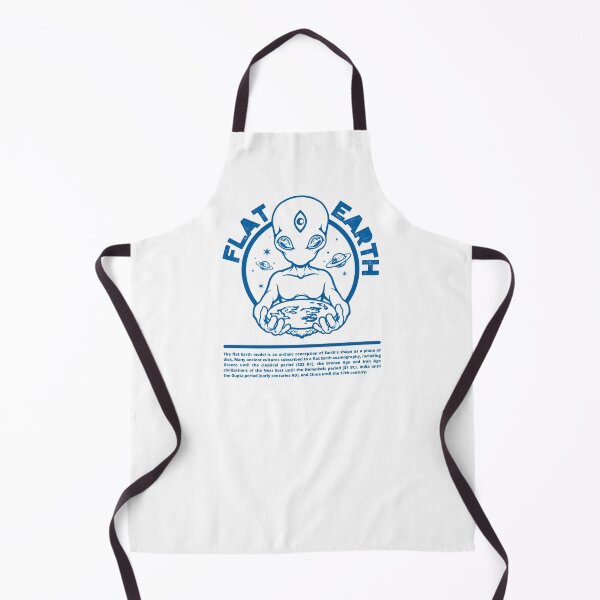 Item preview, Flat Earth Society, Flat Earthers Club, Alien, Blue designed and sold by anghelapparel.
