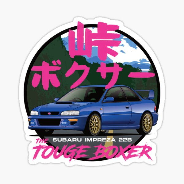 Subaru Impreza 22B Sticker