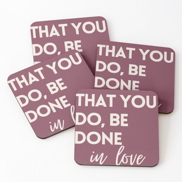 Item preview, Let All That You Do Be Done In Love designed and sold by HSullyCreates.