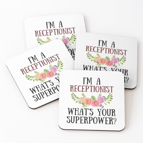 Item preview, I'm A Receptionist What's Your Superpower? designed and sold by GoDPI.