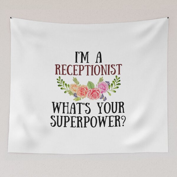Item preview, I'm A Receptionist What's Your Superpower? designed and sold by GoDPI.