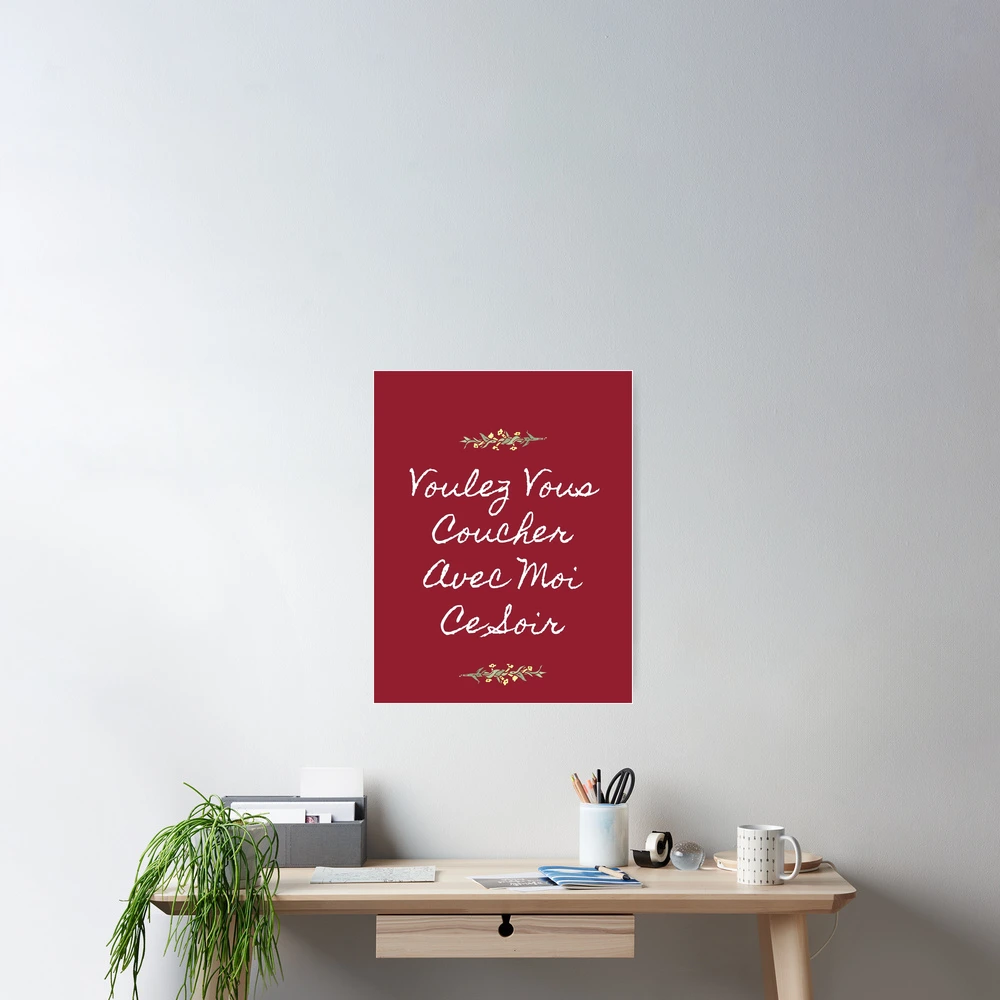 Voulez vous coucher avec moi | Poster