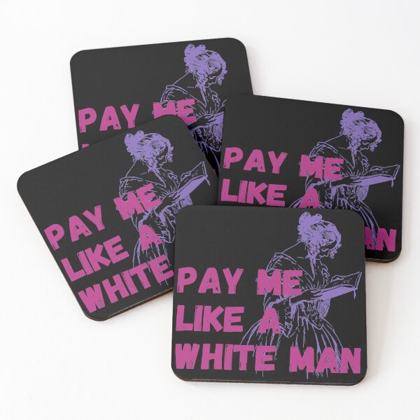 Item preview, Pay me like a white man - pink and purple designed and sold by hasbeenz.