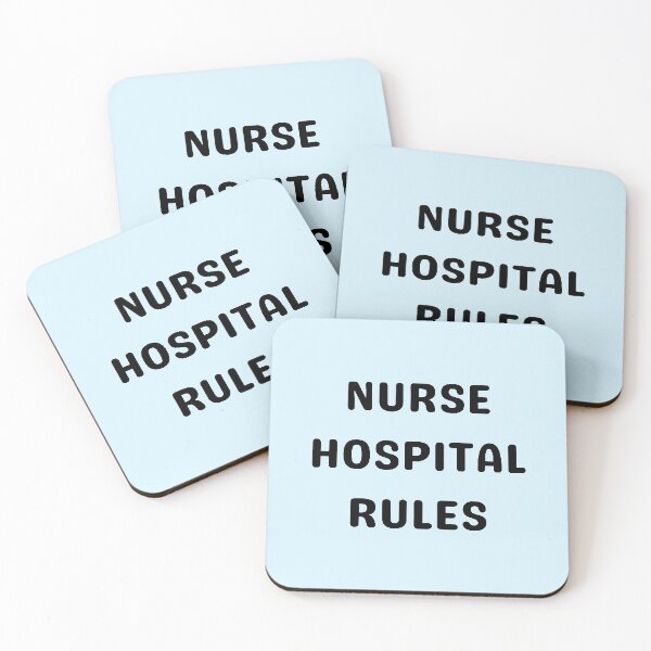 Item preview, Nurse Hospital Rules designed and sold by Sadhvika.