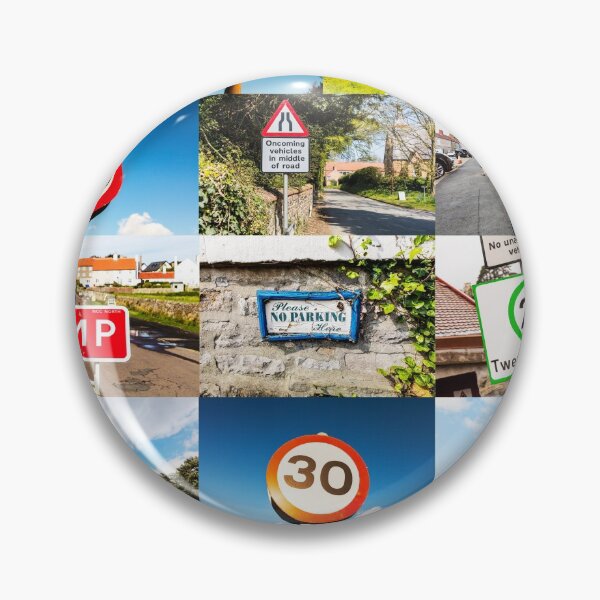 Item preview, UK Road Signs Montage designed and sold by Paul Thompson Photography.