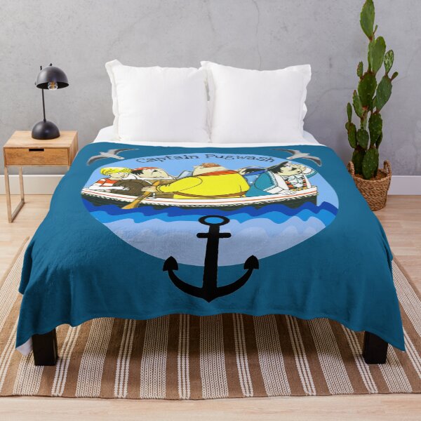 Aperçu de l'œuvre Capitaine Pugwash - T-shirt mignon de fan de Capitaine Pugwash - T-shirt Pugwash - Rideau de douche Pugwash - Oreiller Pugwash - Tasse Pugwash créée et vendue par happygiftideas.