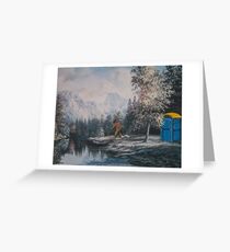 Nature Called Greeting Card