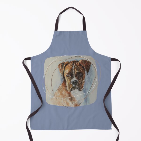 Item preview, Boxer dog in watercolor. designed and sold by anneliesfineart.