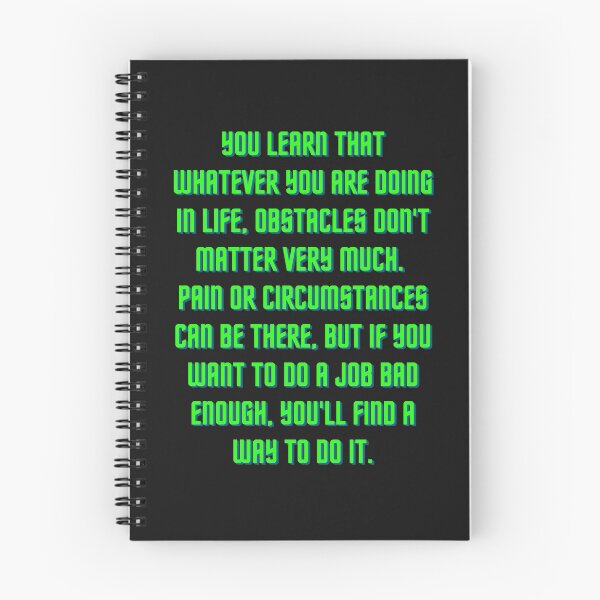 Item preview, Obstacles don't matter very much. designed and sold by superbtshirts.