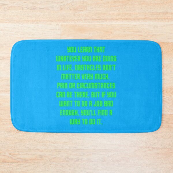 Item preview, Obstacles don't matter very much. designed and sold by superbtshirts.