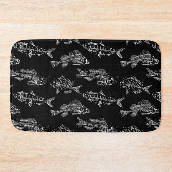 Item preview, Four Fish Skeletons Pattern designed and sold by HolidayBug.