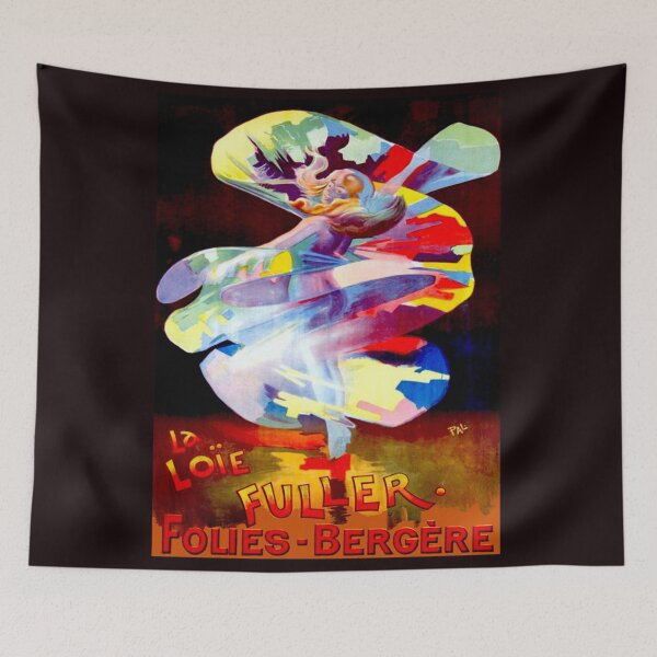Item preview, LOIE FULLER; Vintage Follies Bergere Advertising Print designed and sold by posterbobs.