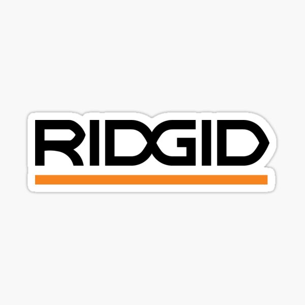 POWER TOOLS-RIDGID LOGO Sticker