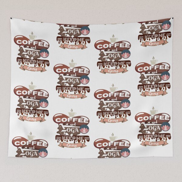Item preview, Coffee And Yoga Keep Me Going designed and sold by Avienz1.