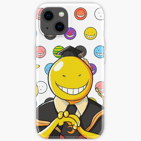 Koro Sensei tous les visages ! Assassination Classroom Coque souple iPhone