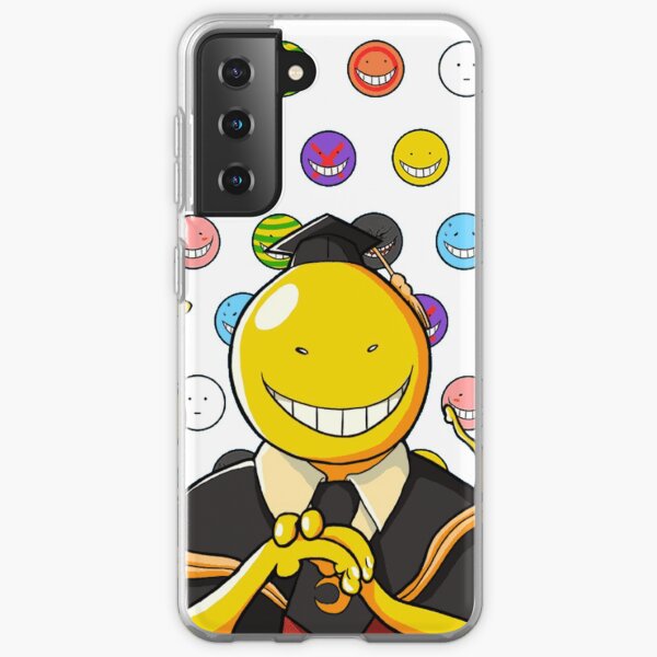 Koro Sensei tous les visages ! Assassination Classroom Coque souple Samsung Galaxy