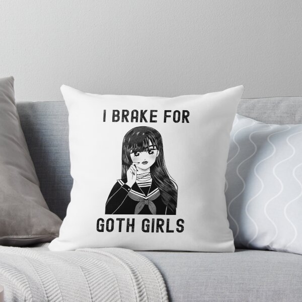 Item preview, i brake for goth girls | vintage designed and sold by SunsetCloud.