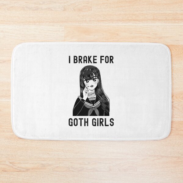 Item preview, i brake for goth girls | vintage designed and sold by SunsetCloud.