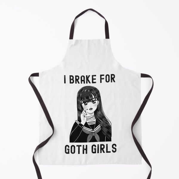 Item preview, i brake for goth girls | vintage designed and sold by SunsetCloud.