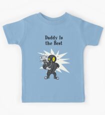 BioShock - Papa ist das beste Poster (schwarz) Kinder T-Shirt