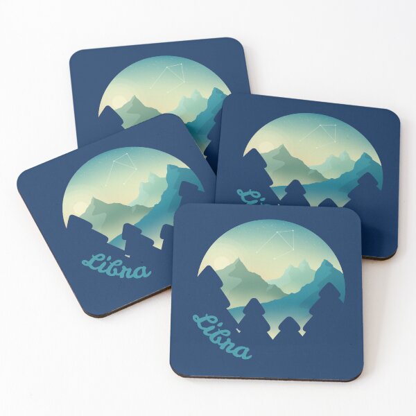 Item preview, Zodiac Scene - Libra text designed and sold by Katuend.