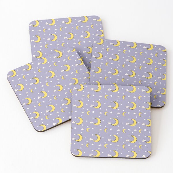Item preview, Cute Moon Bunny Pattern designed and sold by I Love Space.