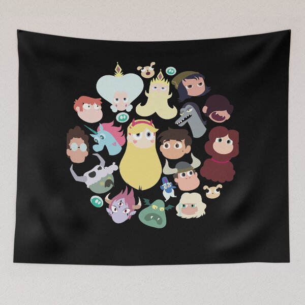 Item preview, faces star the forces of evil lovely designed and sold by AndersenMarjo.