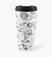 Sherlock Collage (grayscale) Travel Mug