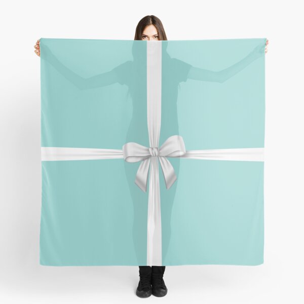 Blue Ribbon Gift Scarf