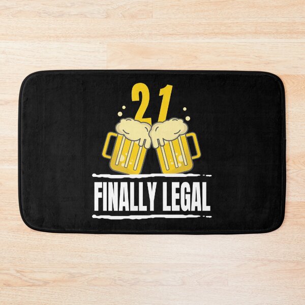 Item preview, 21 And Legal -  Finally Legal 21st birthday designed and sold by PlusAdore.