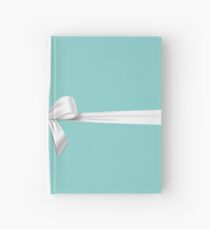 Blaues Band Geschenk Notizbuch