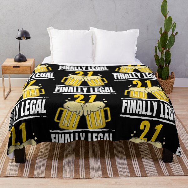Item preview, 21 And Legal -  Finally Legal 21st birthday designed and sold by PlusAdore.