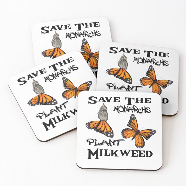 Item preview, Save The Monarchs Plant Milkweed Butterfly Classic T-Shirt ,funny tshirt designed and sold by shopenew ⭐⭐⭐⭐⭐.