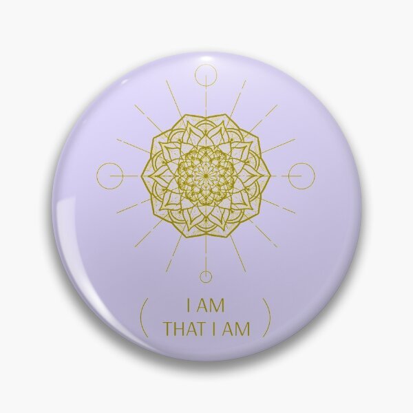 Item preview, I Am That I Am mandala zen quote spiritual gifts designed and sold by KiriBrero.
