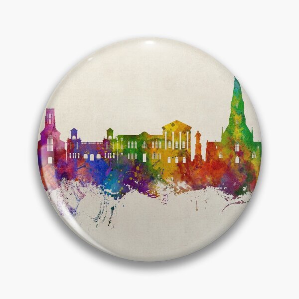 Item preview, Bury England Skyline designed and sold by ArtPrints.