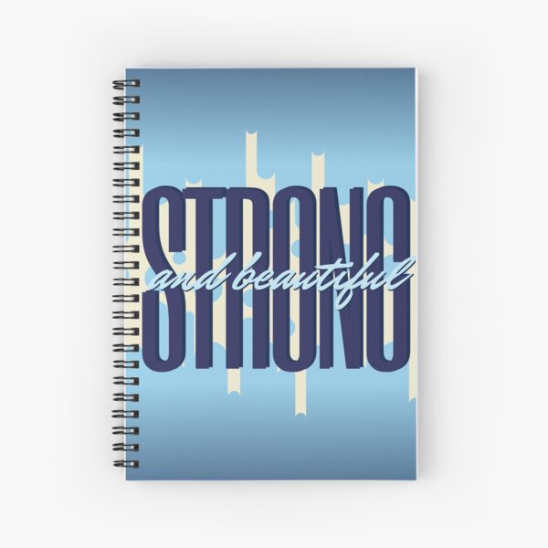 Item preview, Strong and Beautiful in various Blue designed and sold by Dream Big! by E. H..