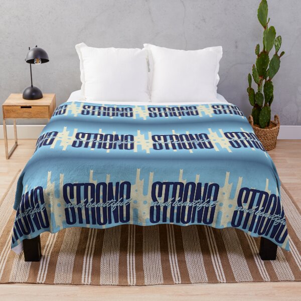 Item preview, Strong and Beautiful in various Blue designed and sold by Dream Big! by E. H..